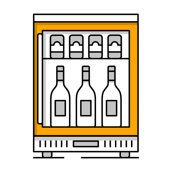 Beer and Wine Fridges