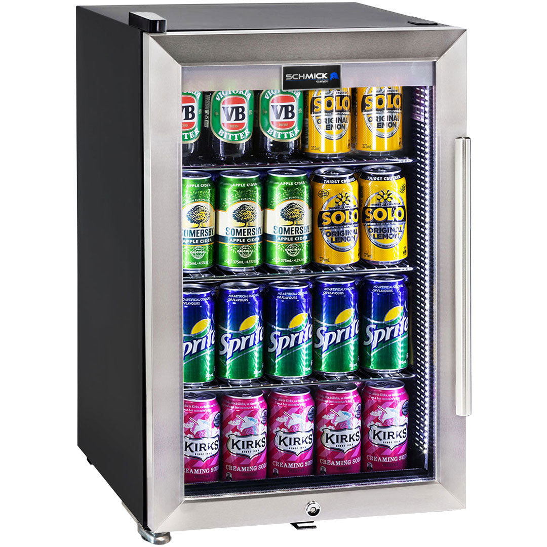 Schmick HUS-SC70L-SS bar fridge - front view