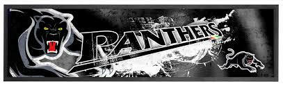 Penrith Panthers NRL Premium Rubber-Backed Bar Mat Runner