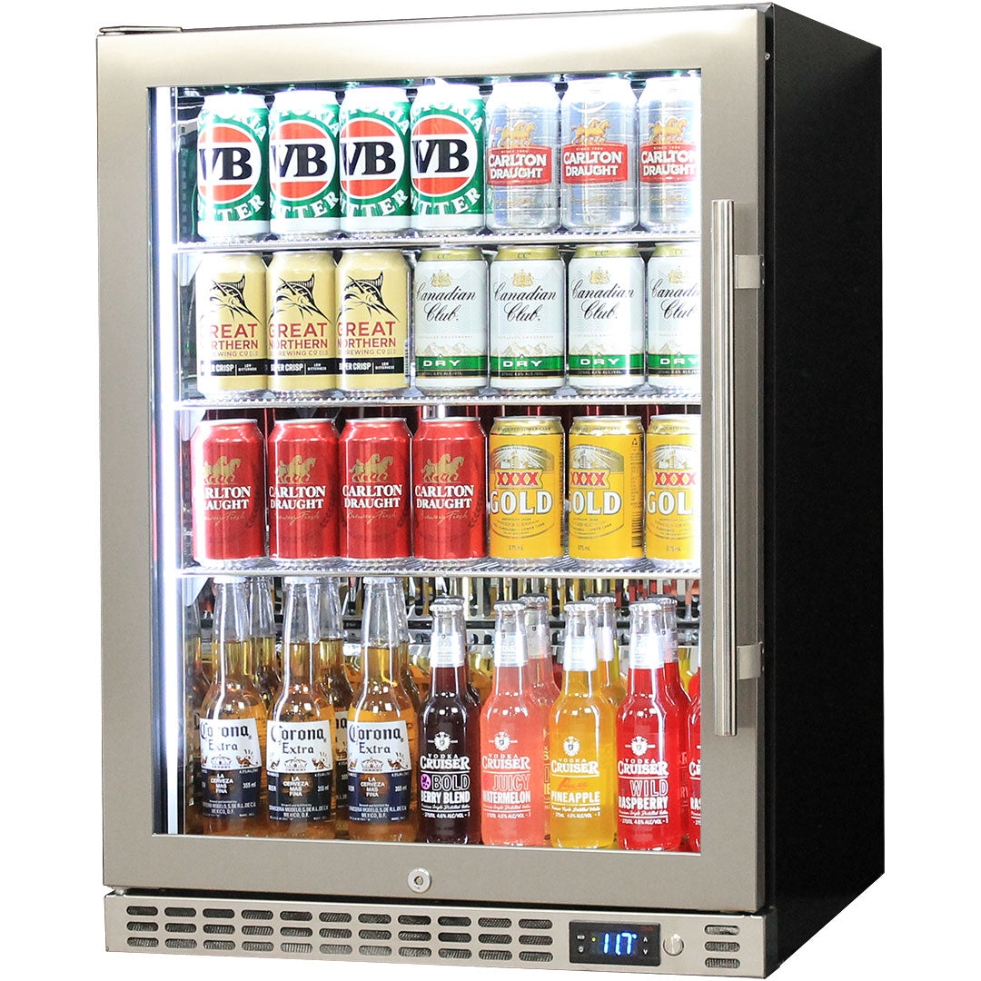 Schmick SK156L-HD bar fridge - front view
