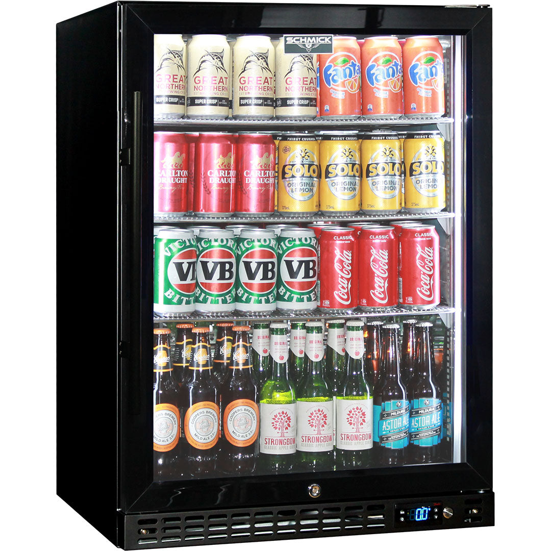 Schmick SK156R-B-HD bar fridge - front view