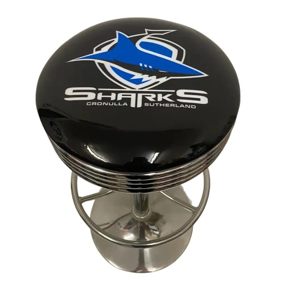 Cronulla Sharks NRL Bar Stool - KING CAVE